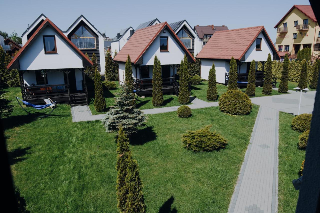 Bungalo Ach To Tu Domki Jastrzębia Góra Exteriör bild
